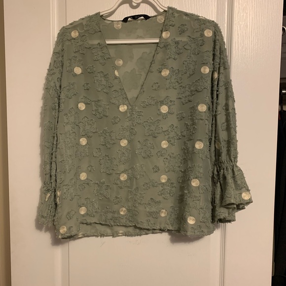 Zara Blouse | NWOT | Size small - Picture 4 of 6